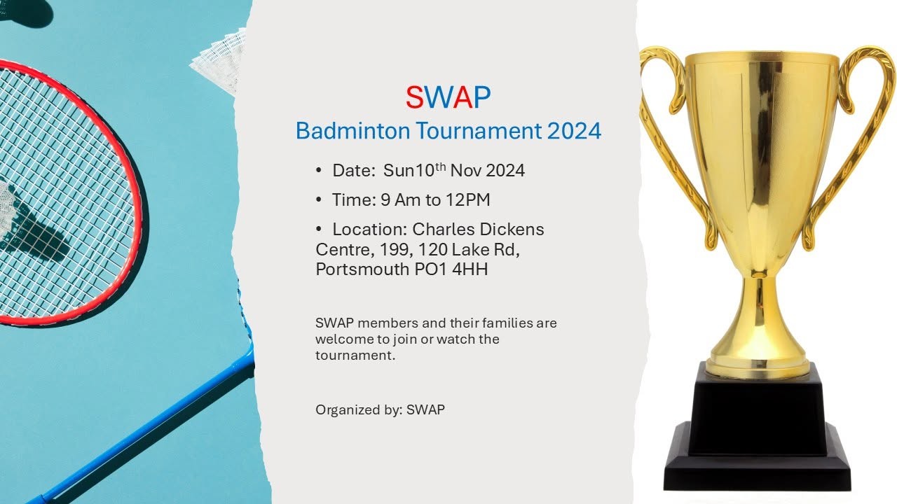SWAP Badminton Tournament 2024